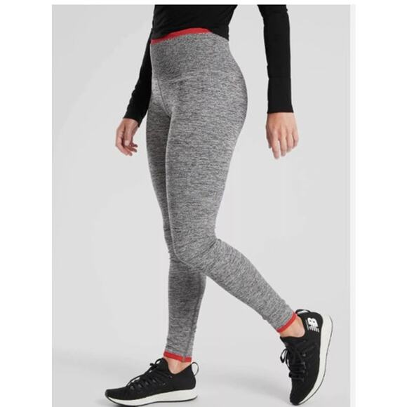 Athlete High Rise Andes Tight Leggings in Gray‎ Women's Size Medium - Picture 2 of 7